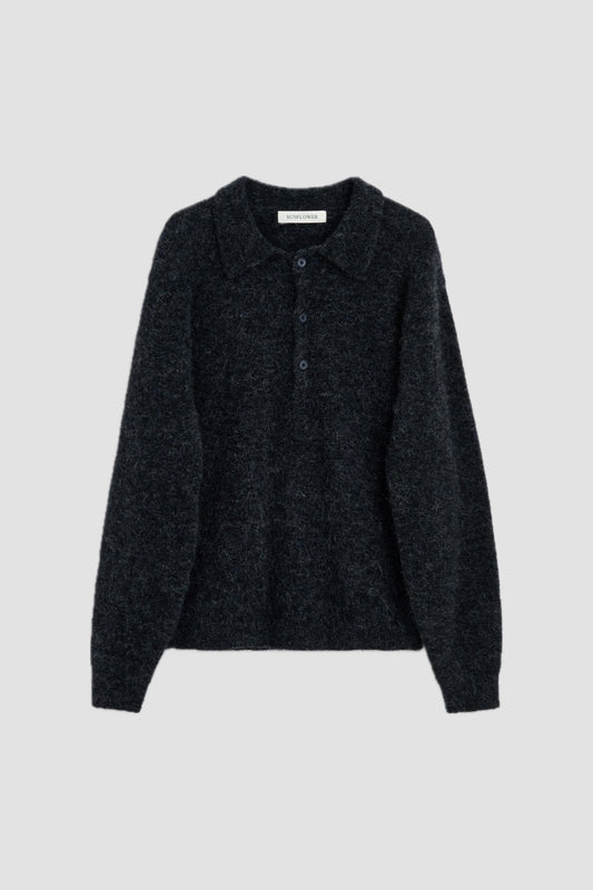 MOHAIR POLO 820 anthracite