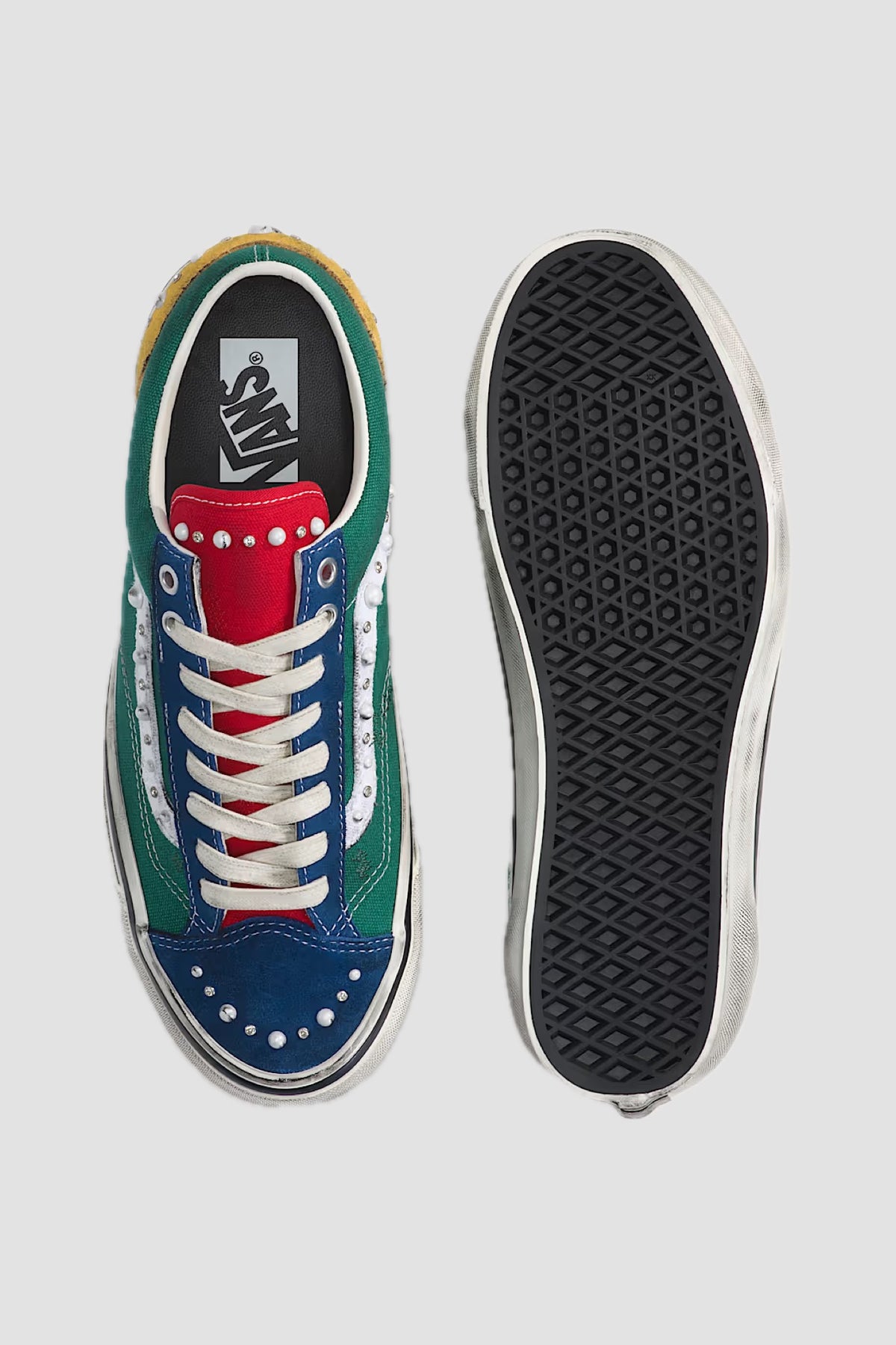 LX OLD SKOOL 36 pearlized green/multi