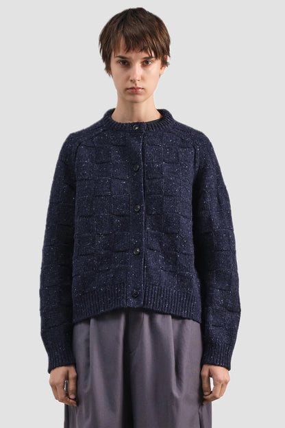 ATOMIC CARDIGAN navy
