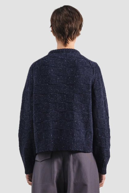 ATOMIC CARDIGAN navy
