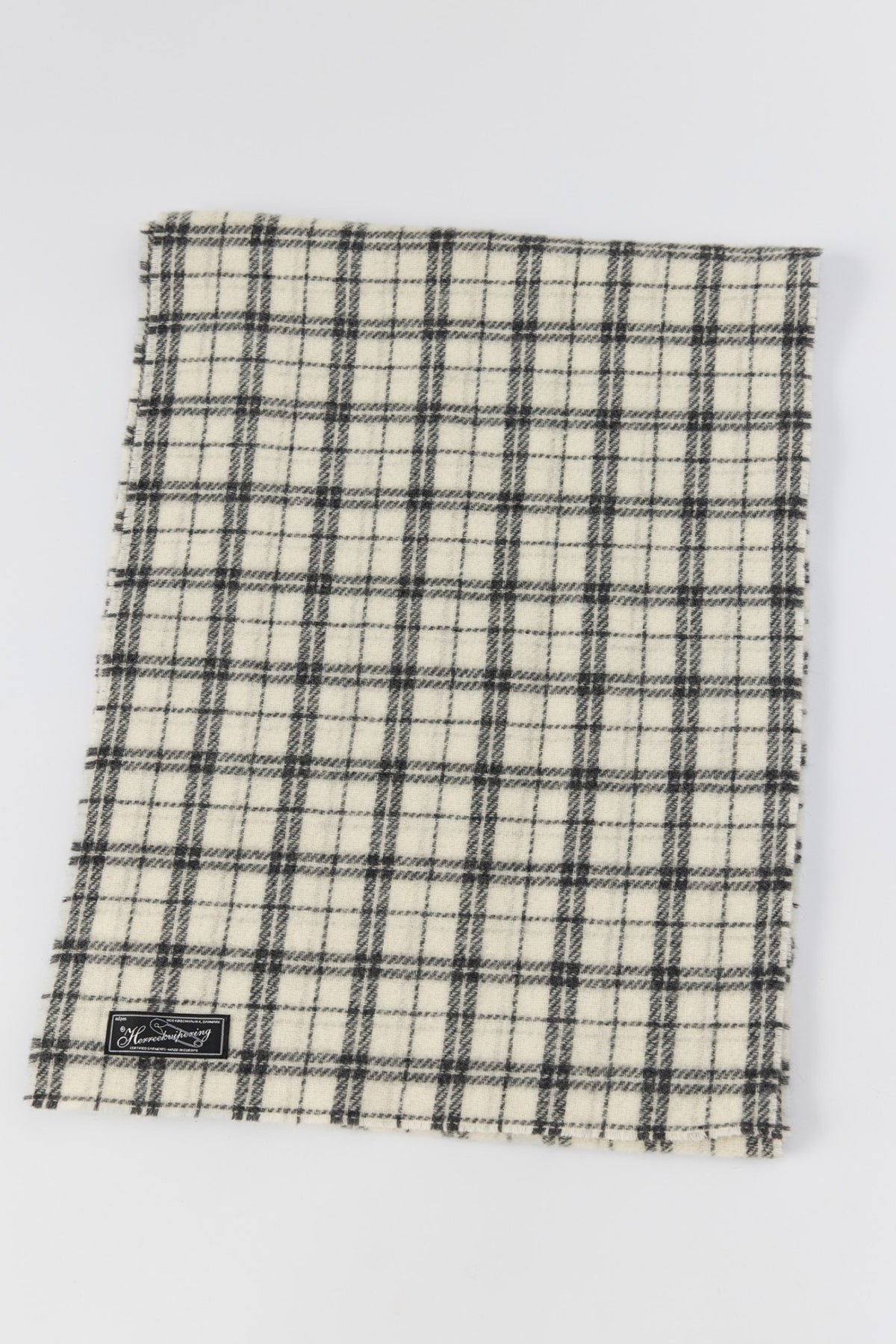 FACADE SCARF off white check