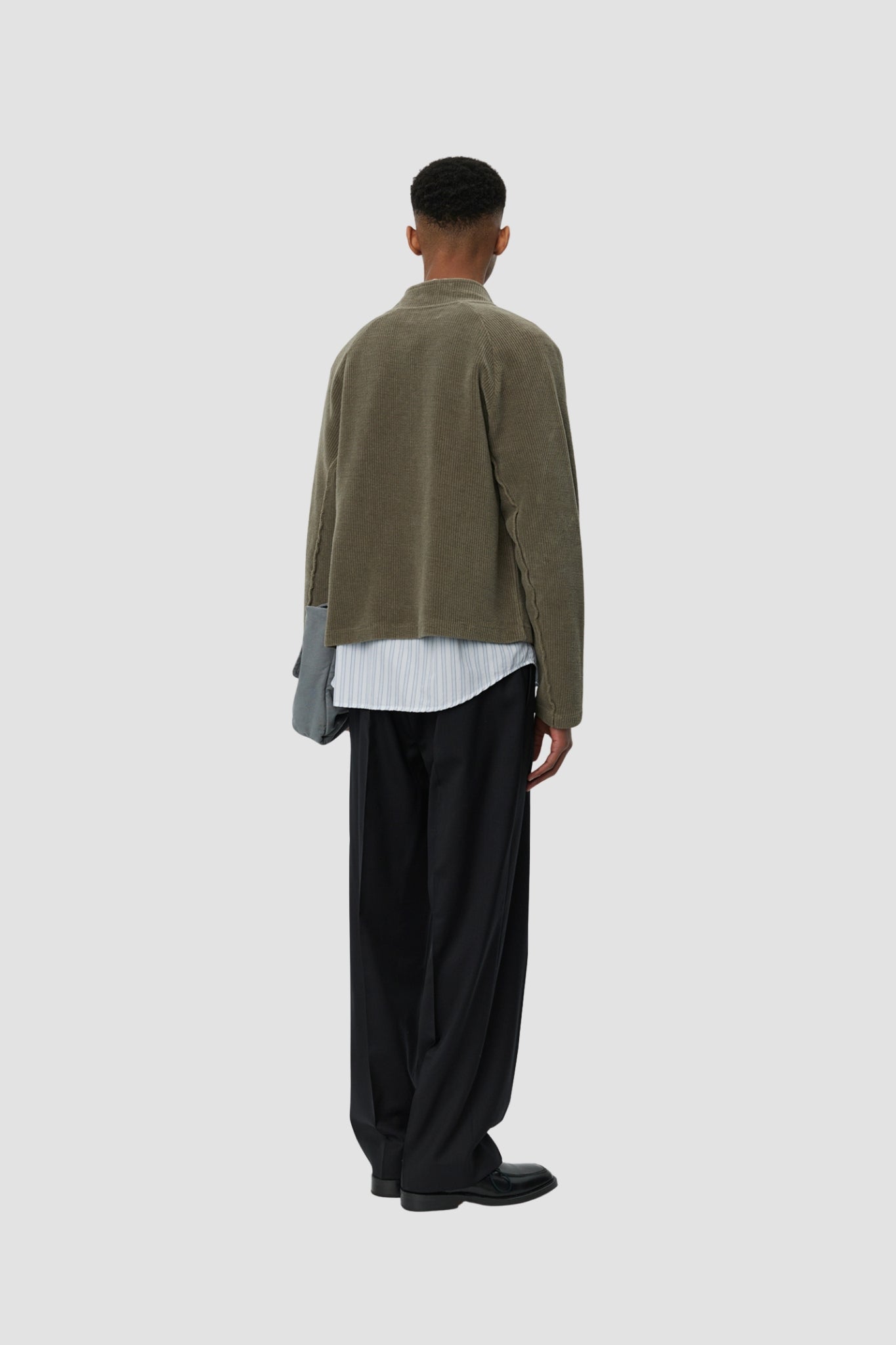 LEISURE ZIP UP Faded Taupe