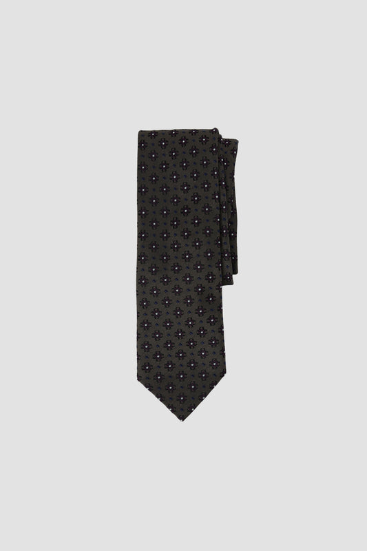 BANQUET TIE Floral Jacquard