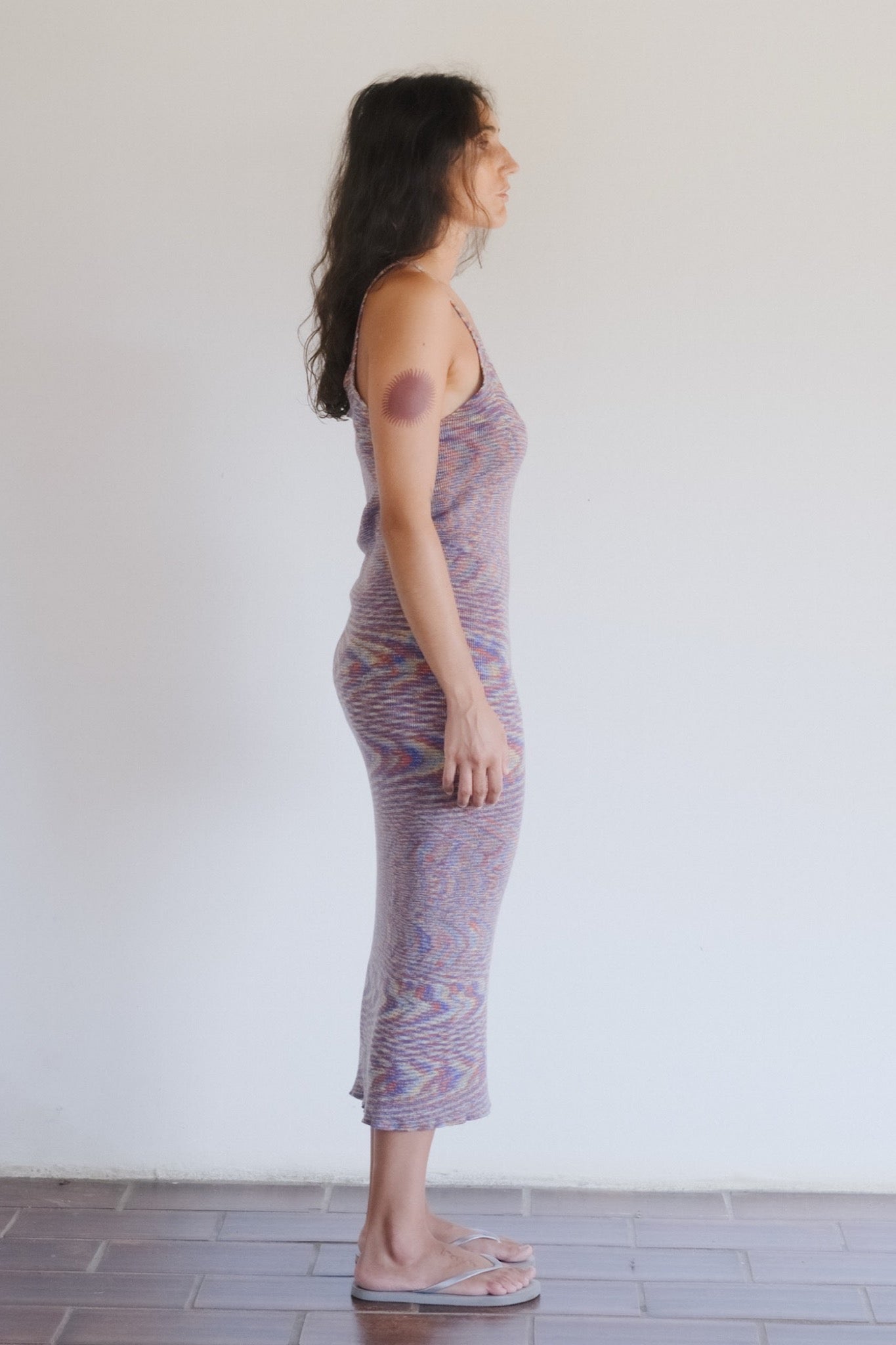 FLUTE DRESS Multi