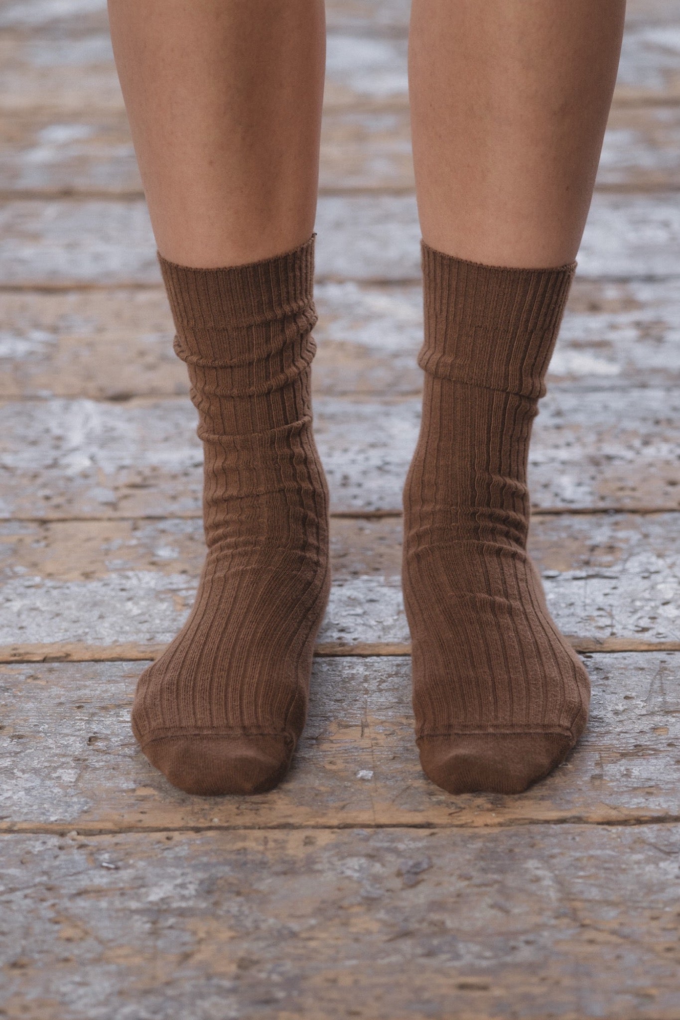 Rib overankle socks ocular