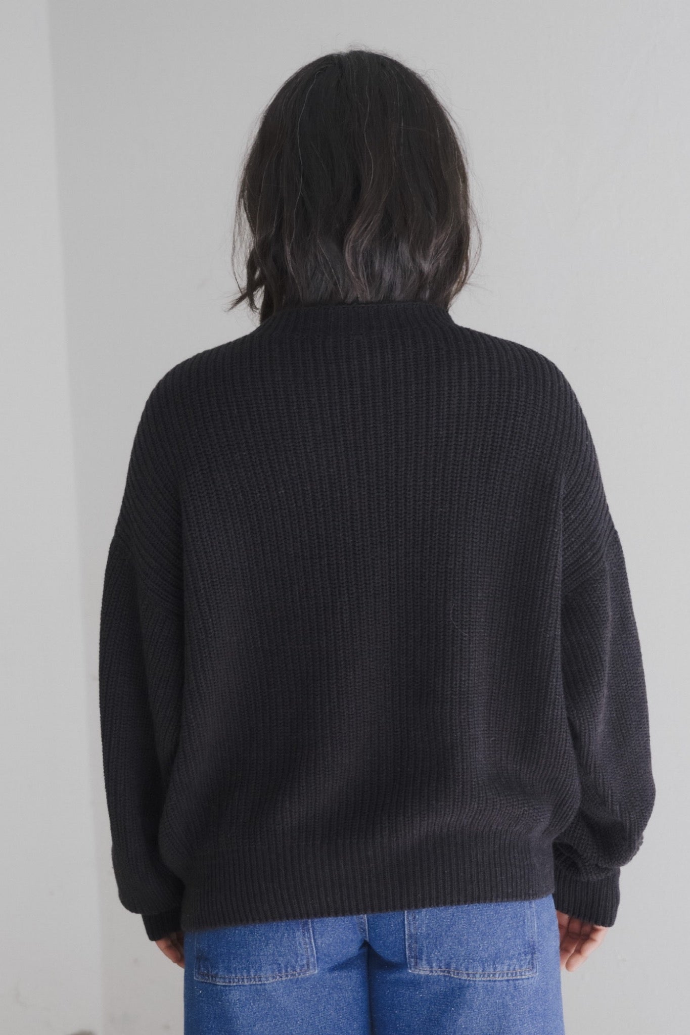 MEA SWEATER Black Mel