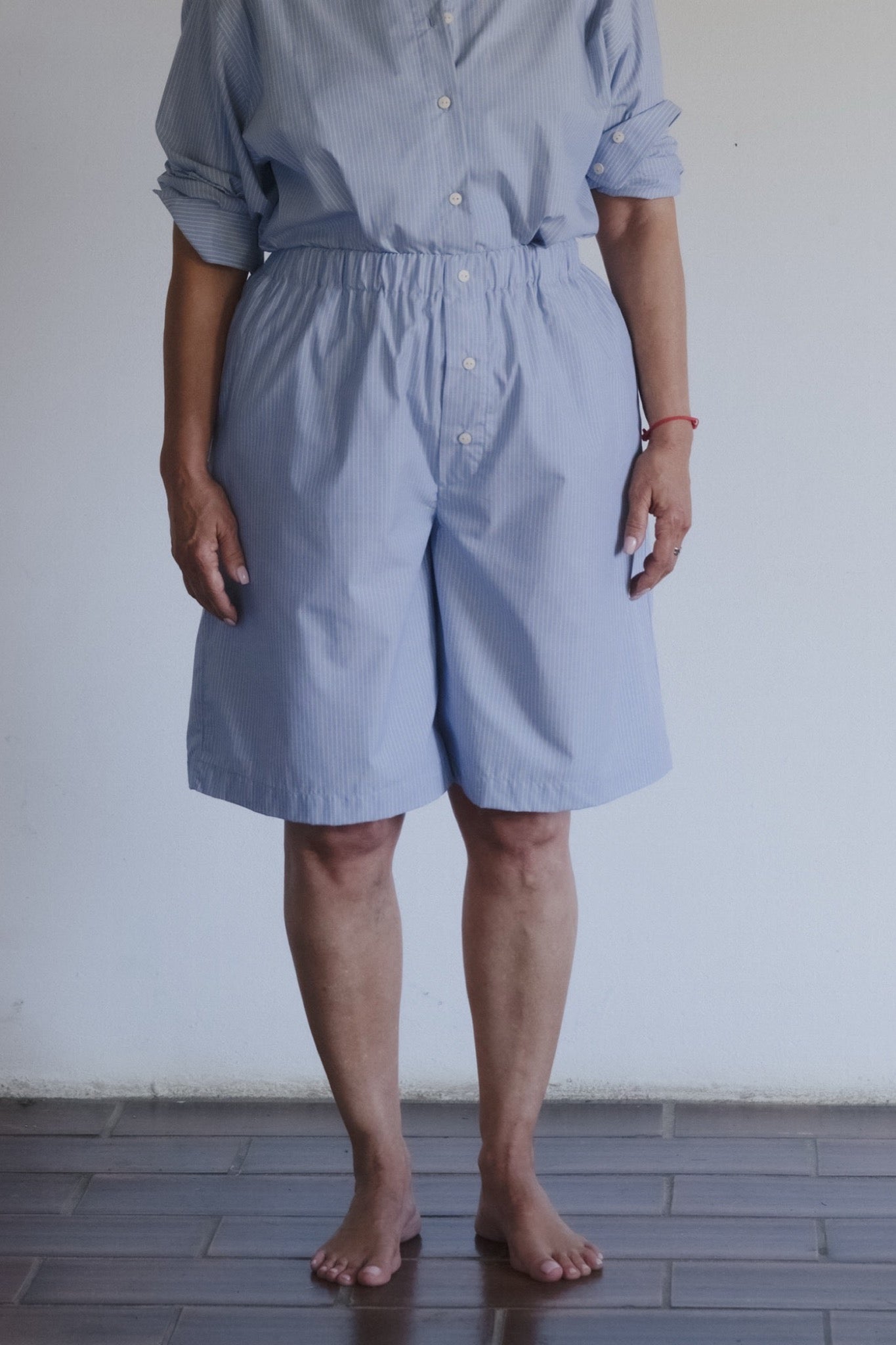 KEEP SHORTS Blue stripe