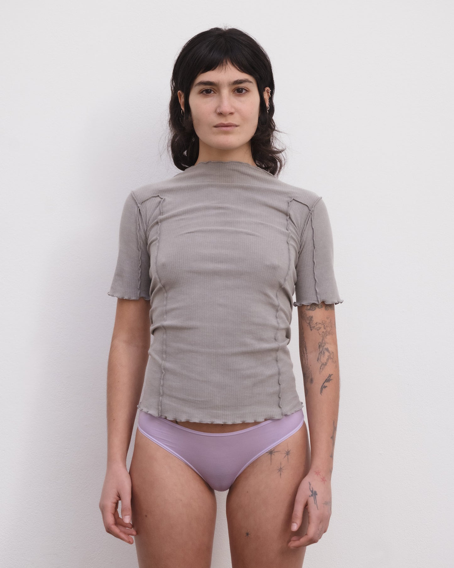 OMATO 3/4 TEE SHIRT Elie Grey