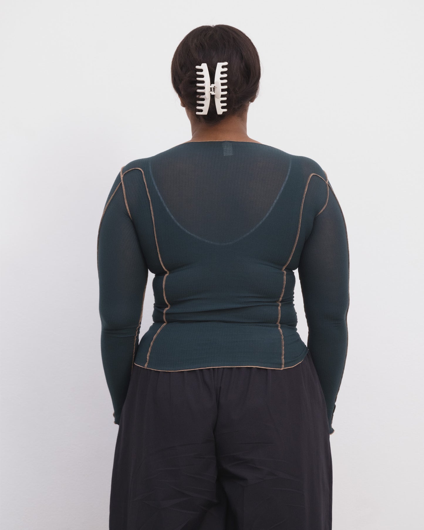 OMATO LONG SLEEVE TEE HIRSU Green