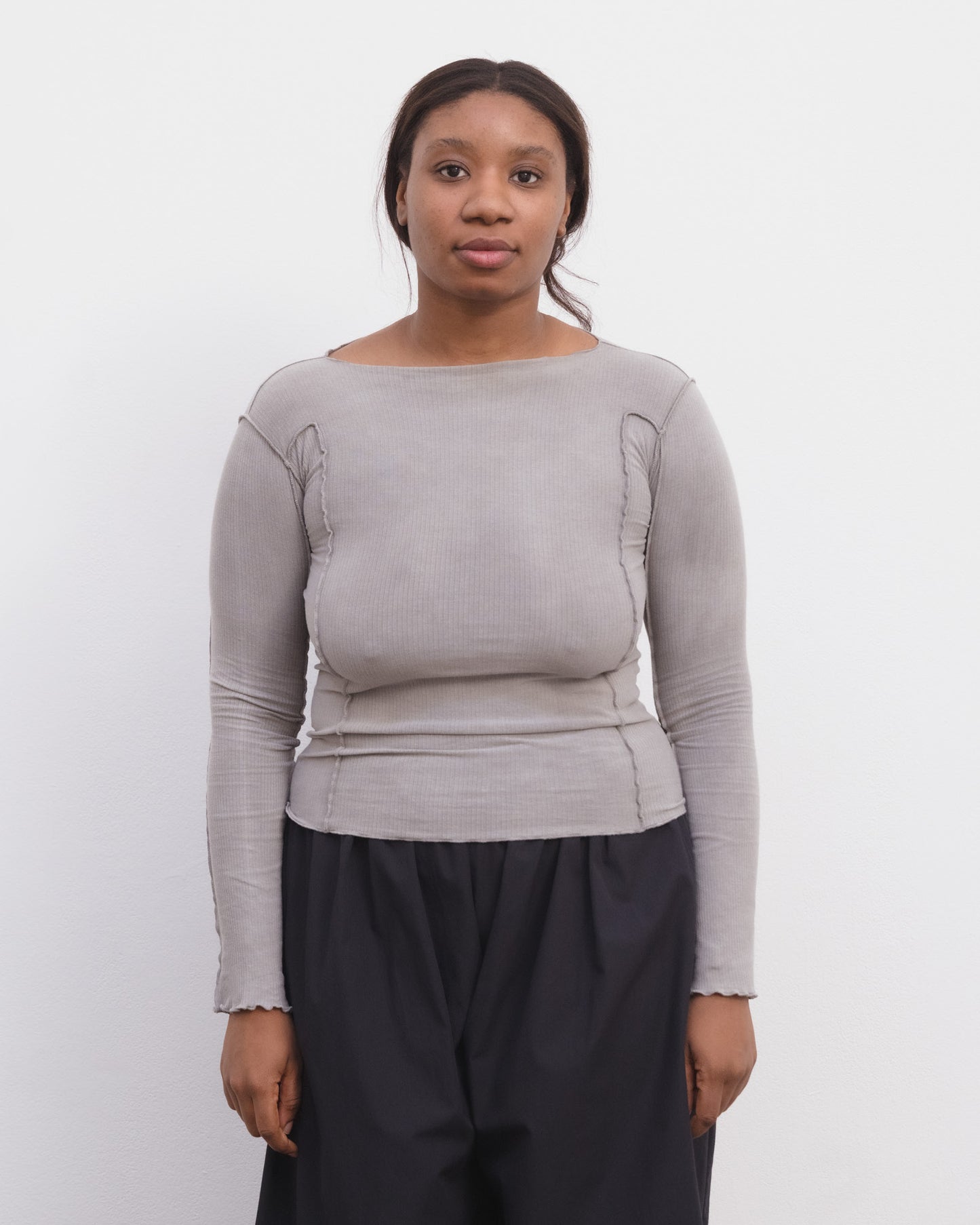 OMATO LONG SLEEVE TEE Elie Grey