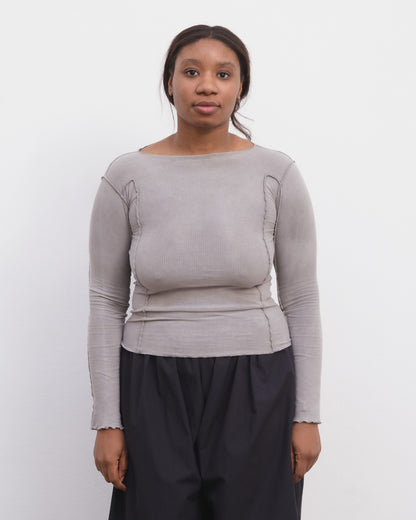 OMATO LONG SLEEVE TEE Elie Grey