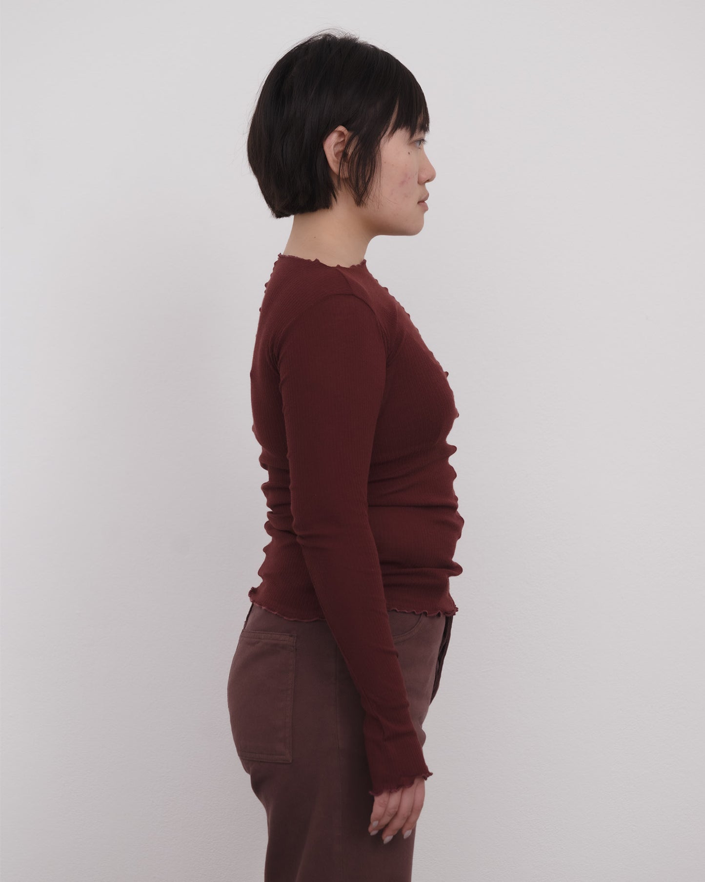 PAMA LONG SLEEVE TEE nara red
