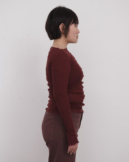 PAMA LONG SLEEVE TEE nara red