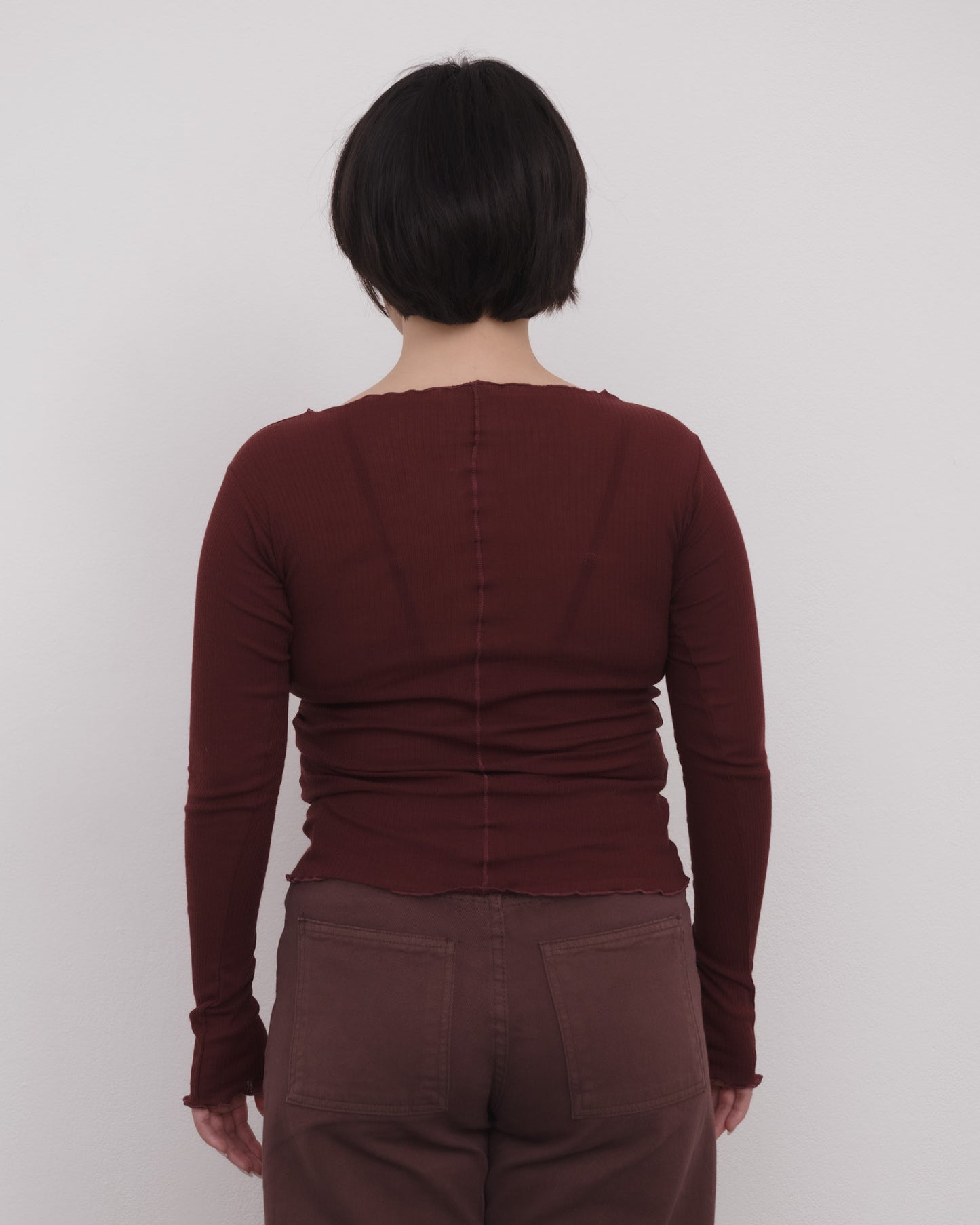 PAMA LONG SLEEVE TEE nara red