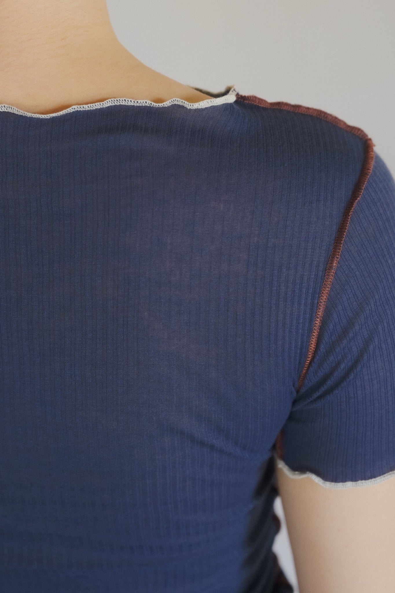 VEIN TEE Preston Blue